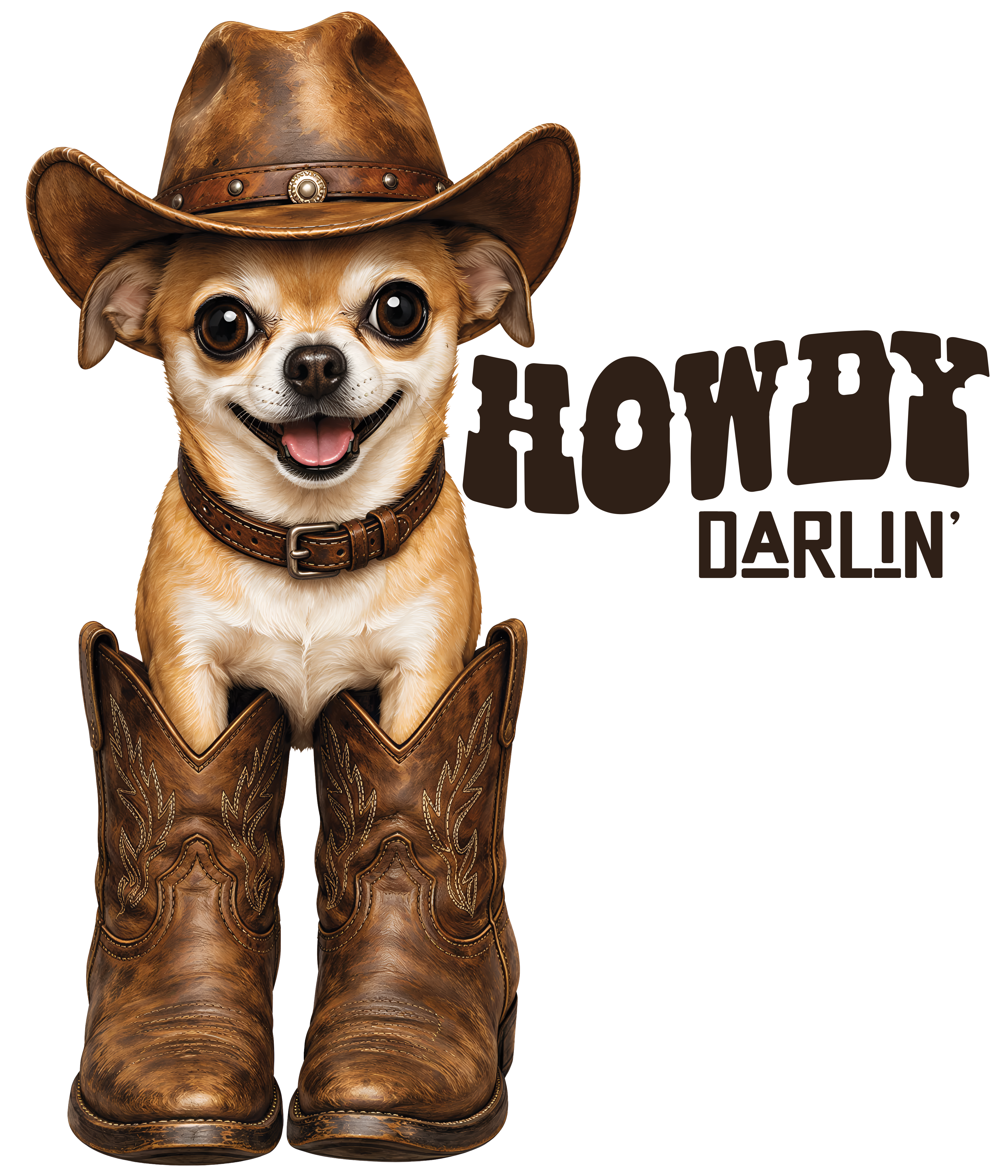 Randomness 855 - Howdy Darlin Chihuahua