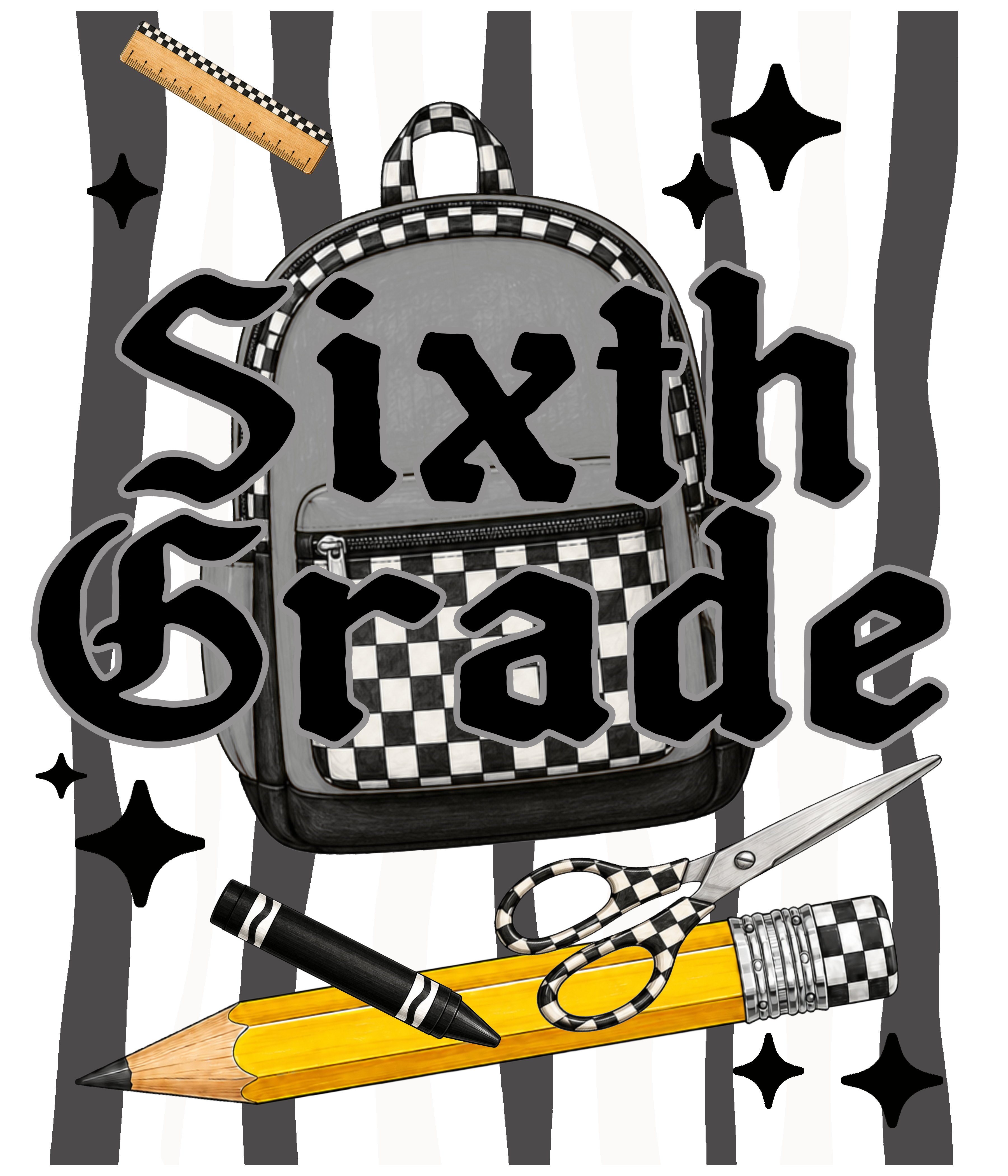 Randomness 1541 - Sixth Grade Checkered