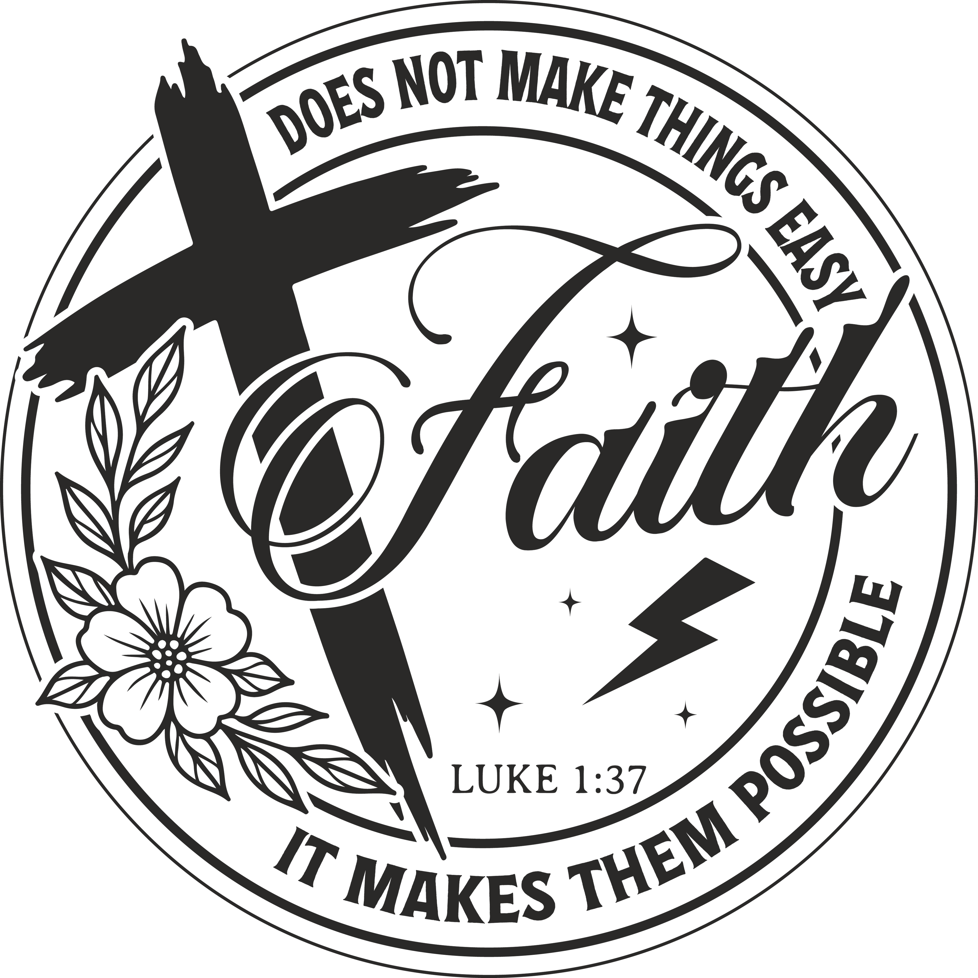 Christian 108 - Does Not Make Things Easy Faith