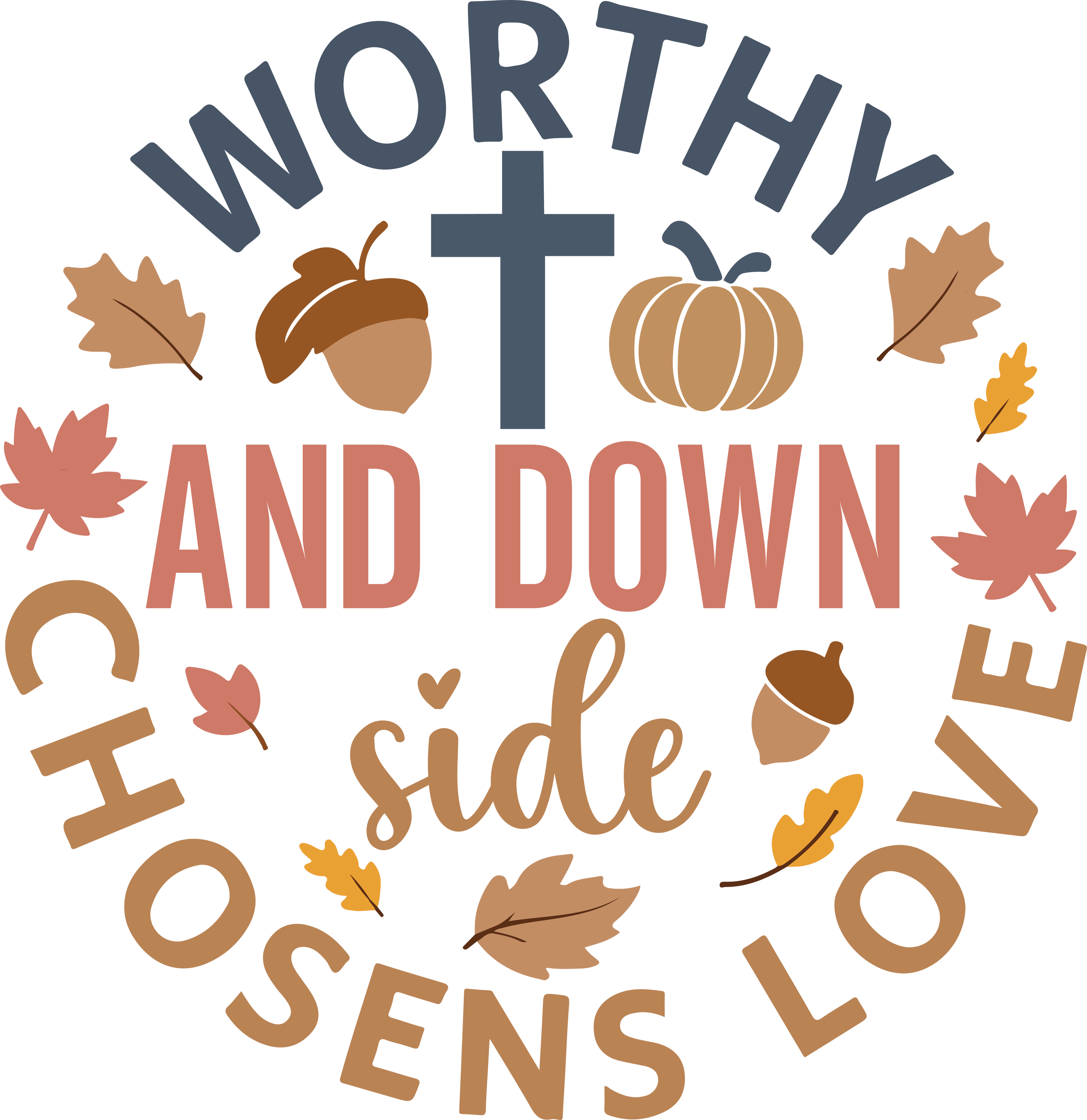 Christian 714 - Worthy And Down Side Chosen, Loved