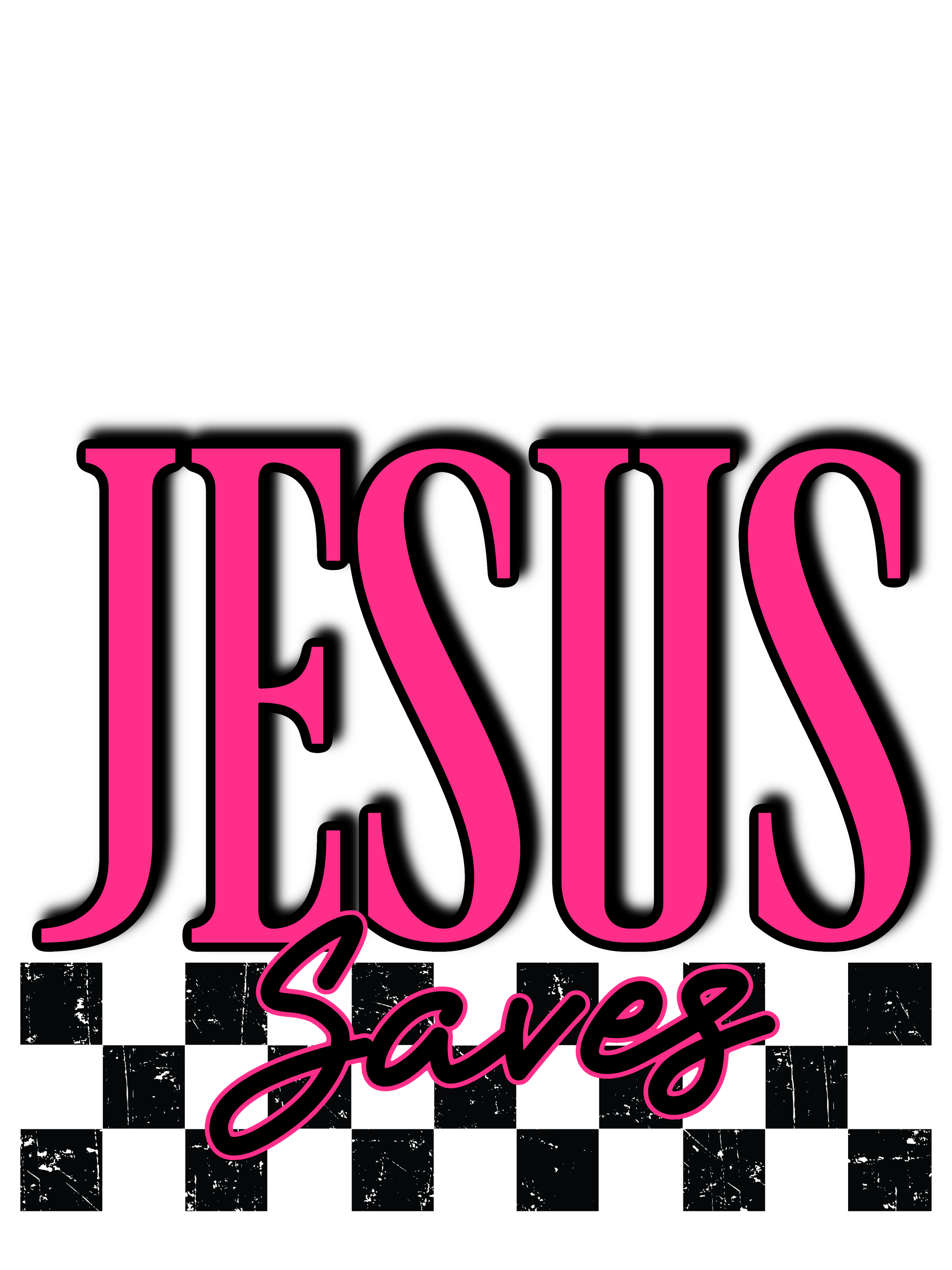 Christian 406 - Jesus Pink Front