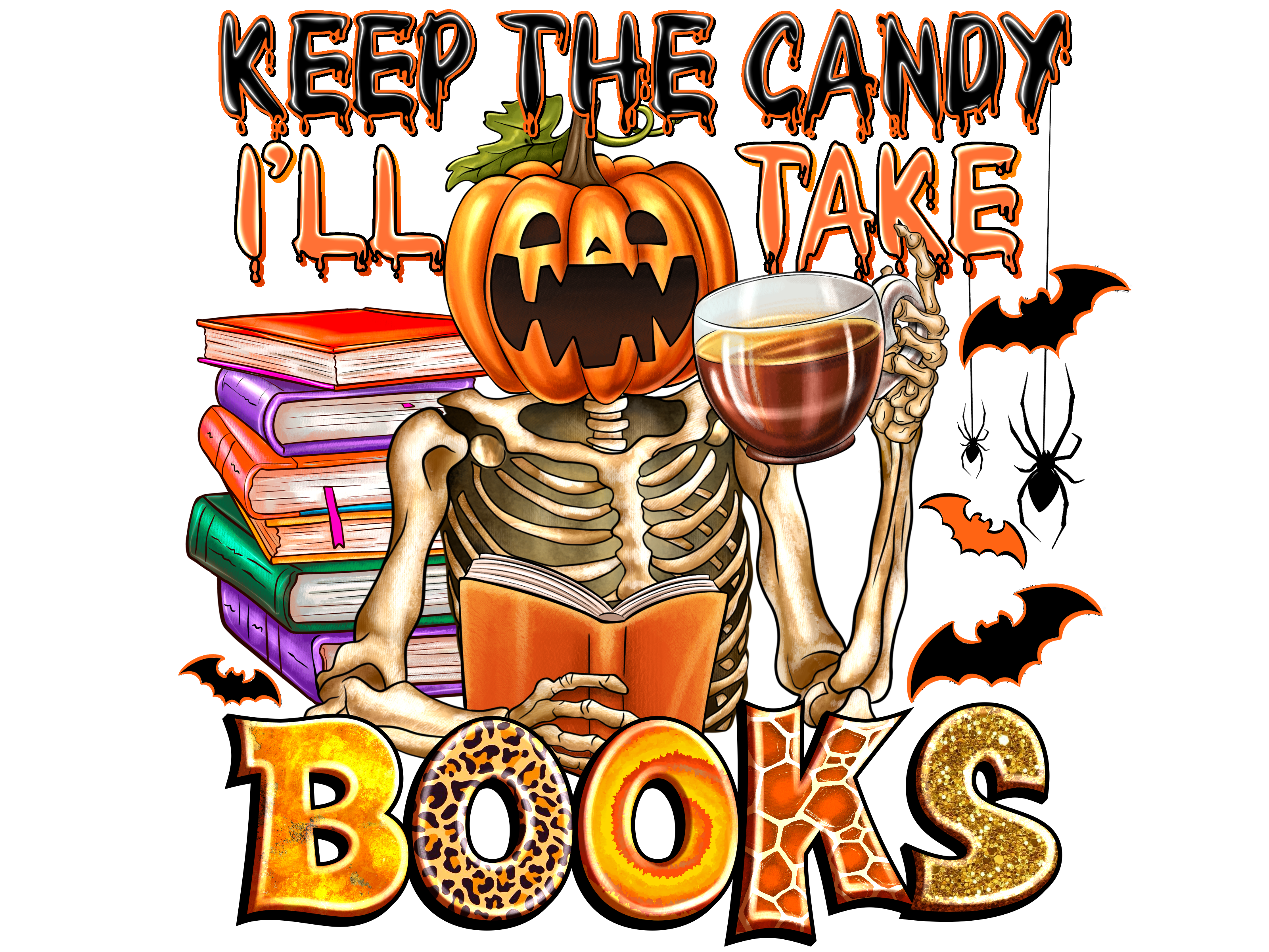 Teacher 409 - Keepthecandyilltakebooks