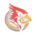Randomness 433 - Cardinal Baseball Halftone
