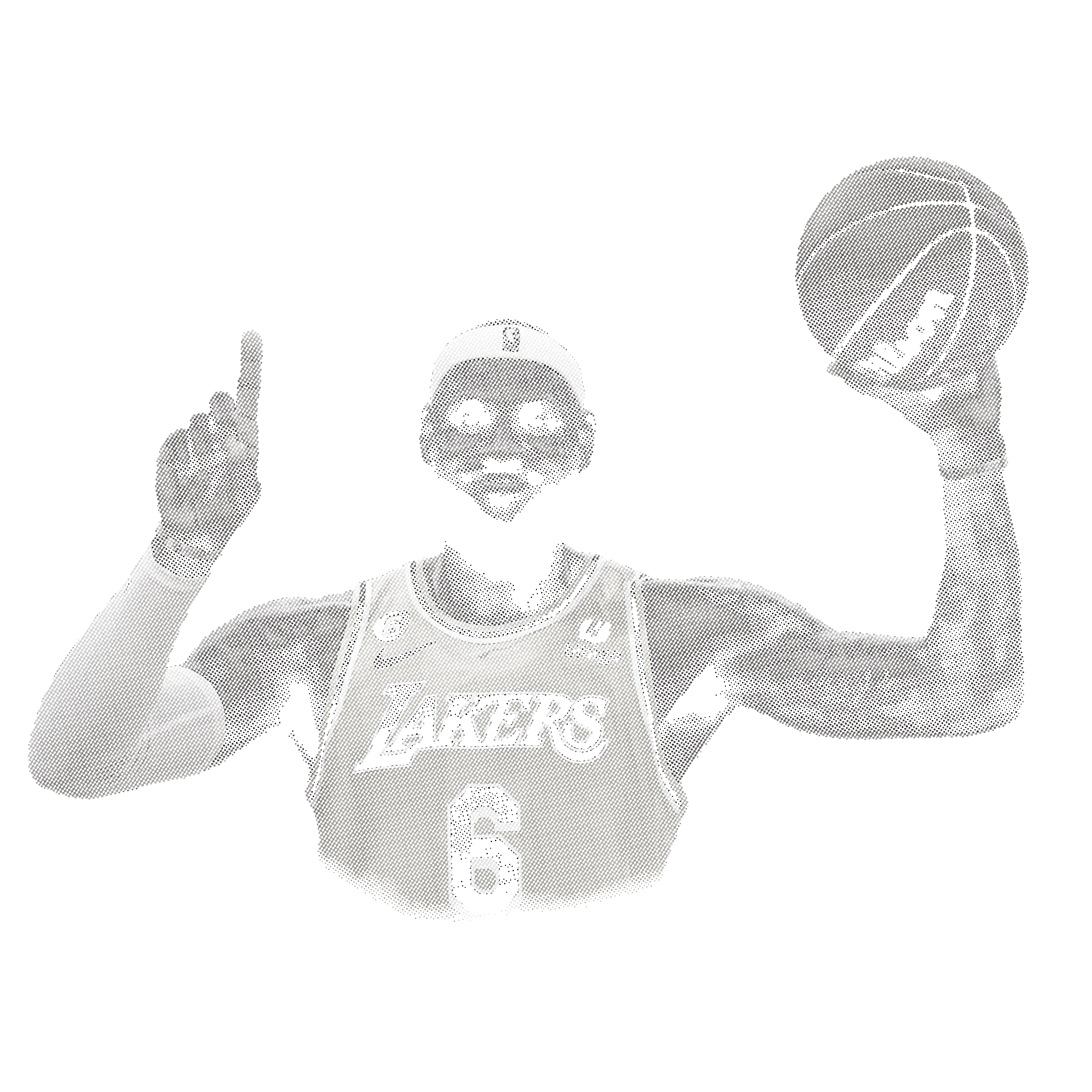 Randomness 976 - Lebronhalftone