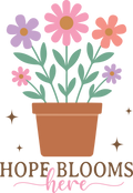 Christian 322 - Hope Blooms Here