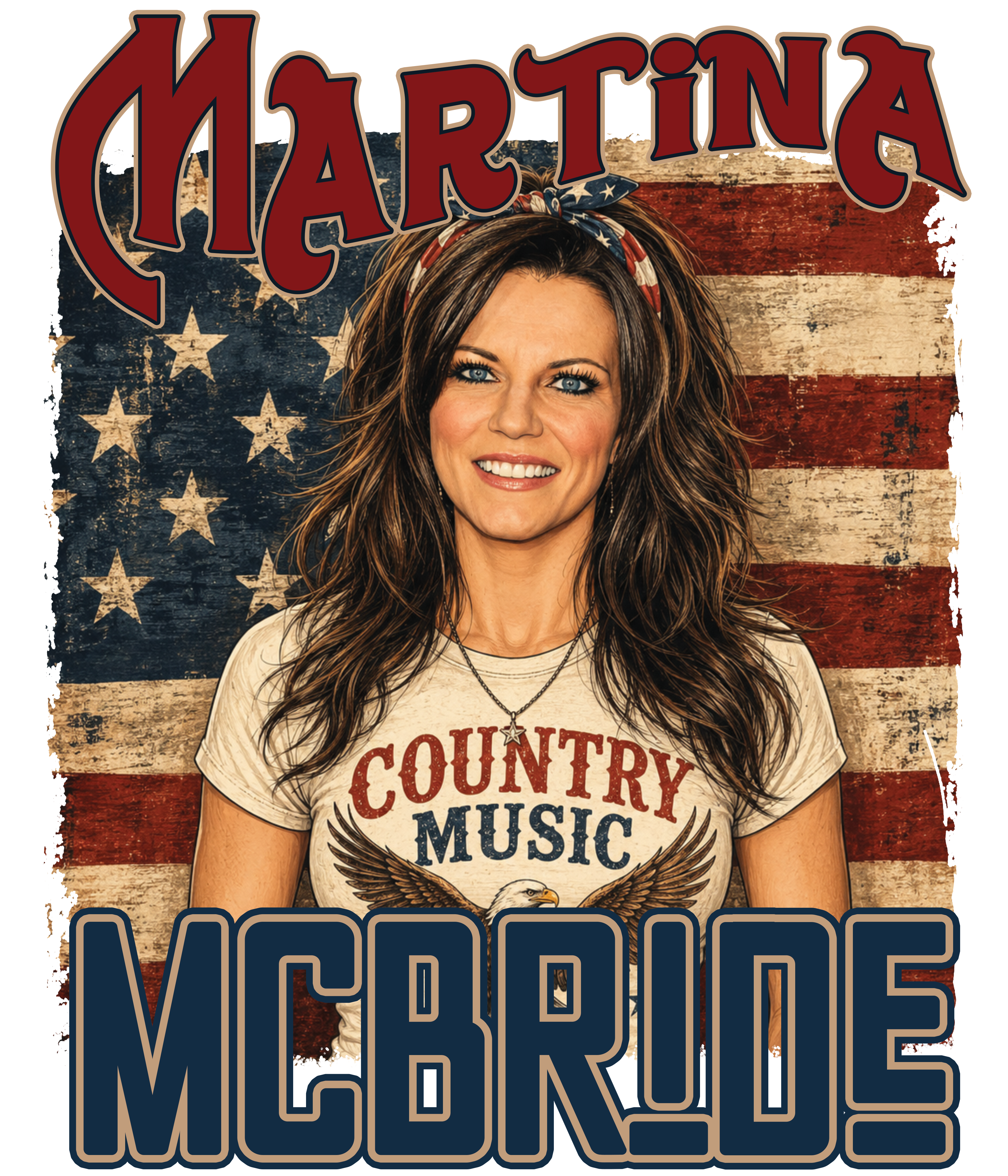 Randomness 1076 - Martina Mcbride Usa Back