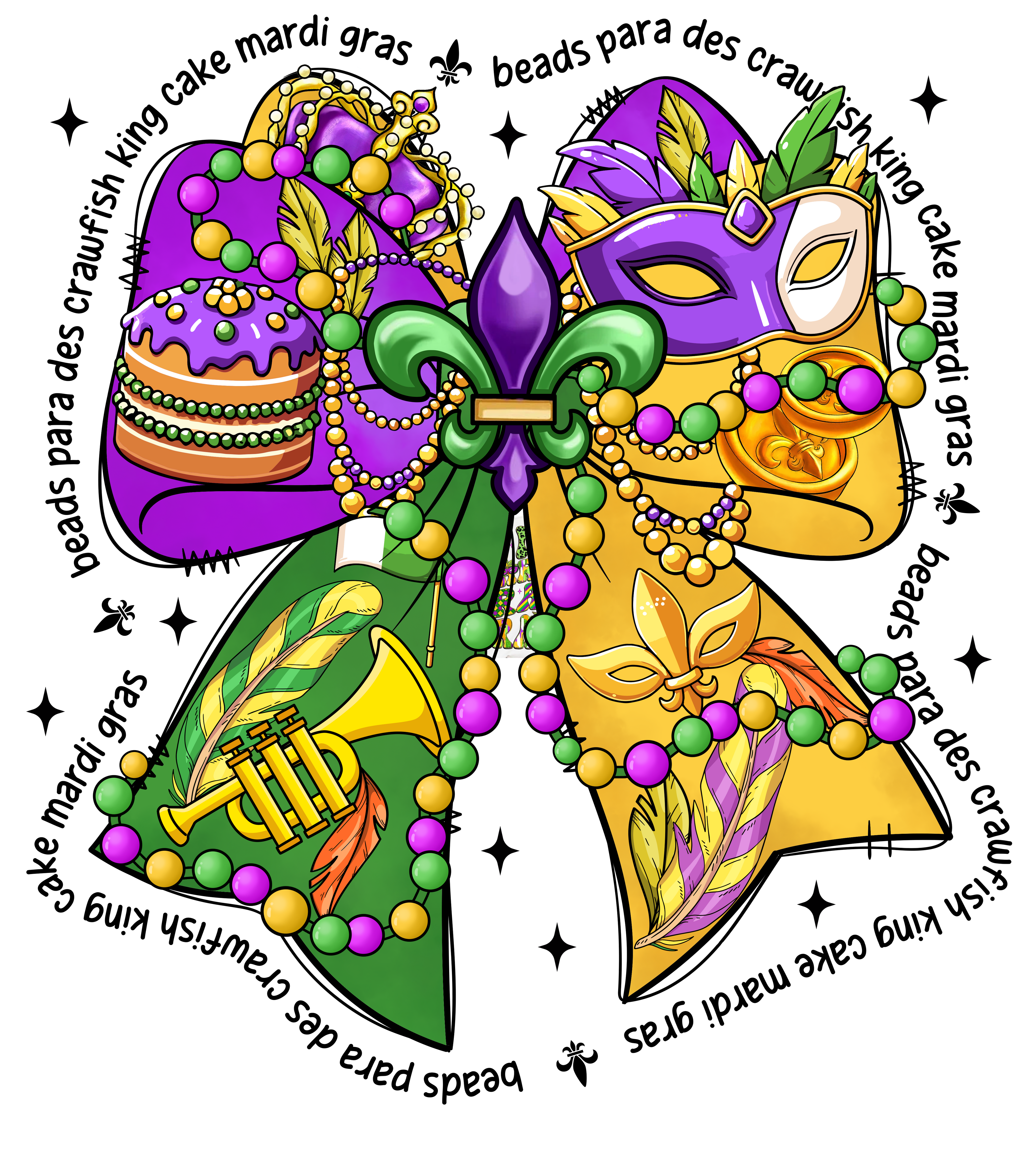 Mardi Gras 902 - Or 21122024 Nhuy Coquette Bow Mardi Gras 2