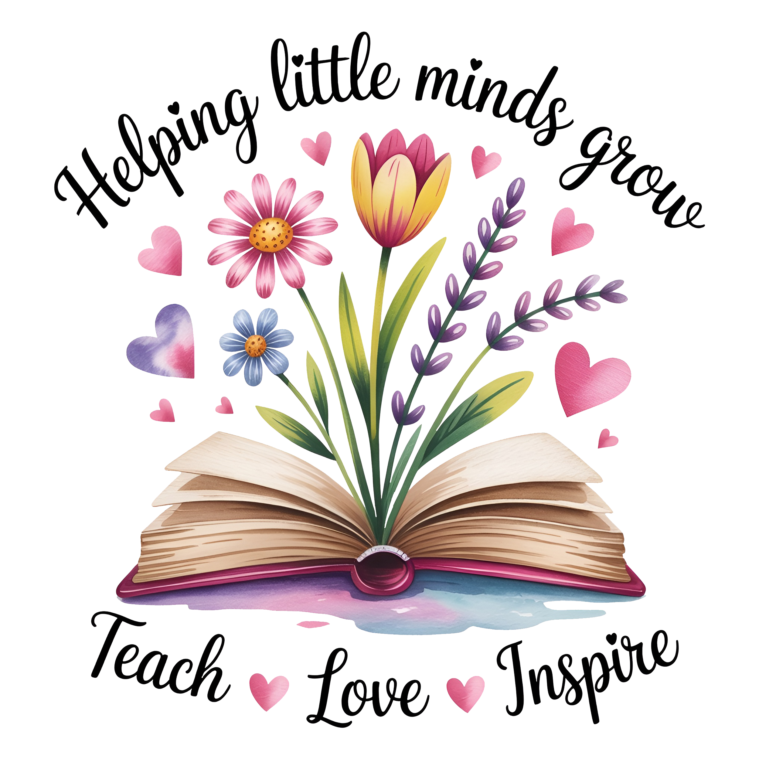 Back to School 337 - Helping Little Minds Grow Teach Love Inspire 1