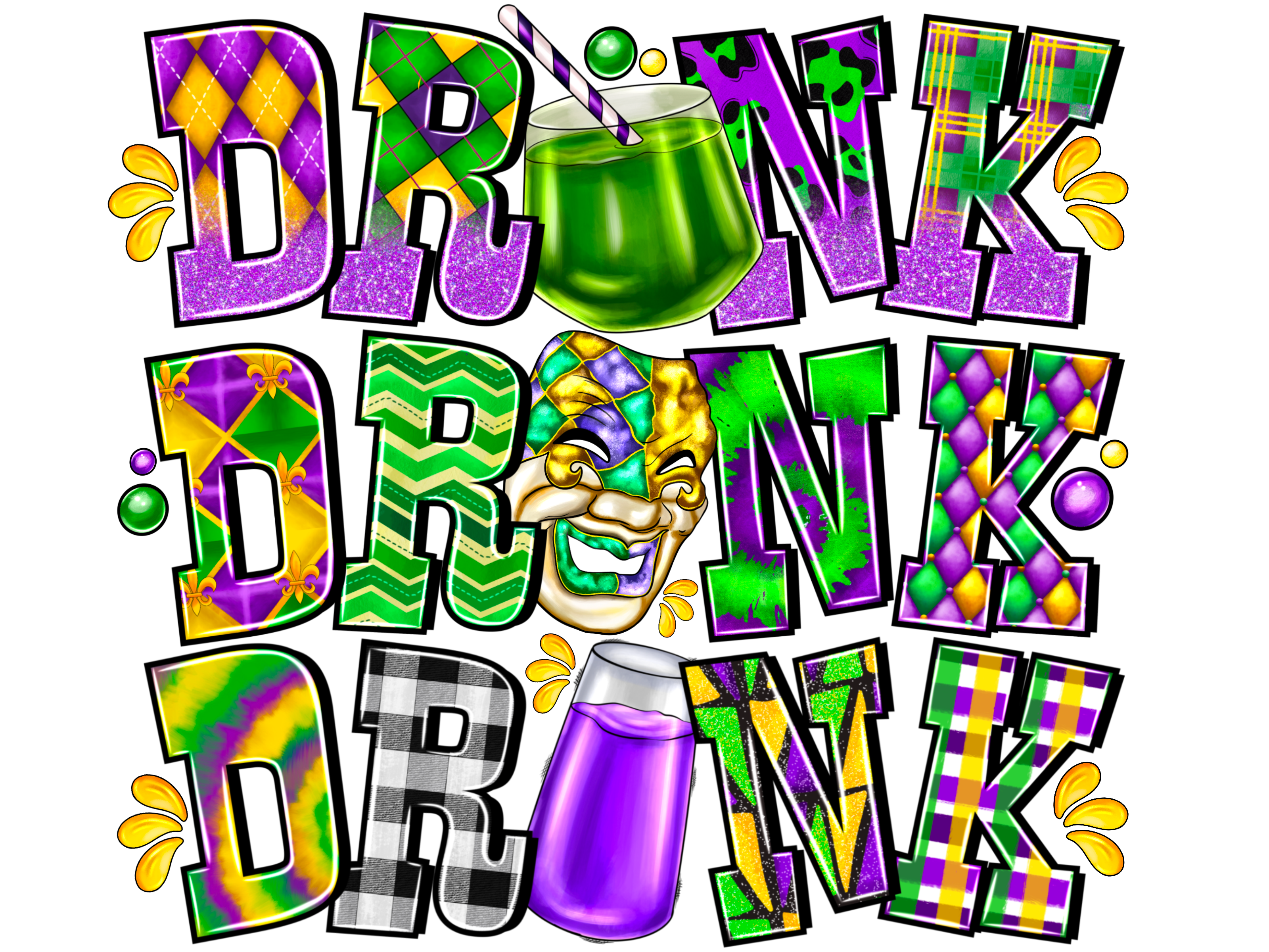 Mardi Gras 372 - Drinkdrankdrunk (2)