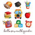 Back to School 108 - A01 L240624 17 Hello Seventh Grade