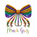 Mardi Gras 716 - Mardi Gras Coquette Pngcoquette Bow 111922585 Mardi Gras Coquette Png,Coquette Bow Png
