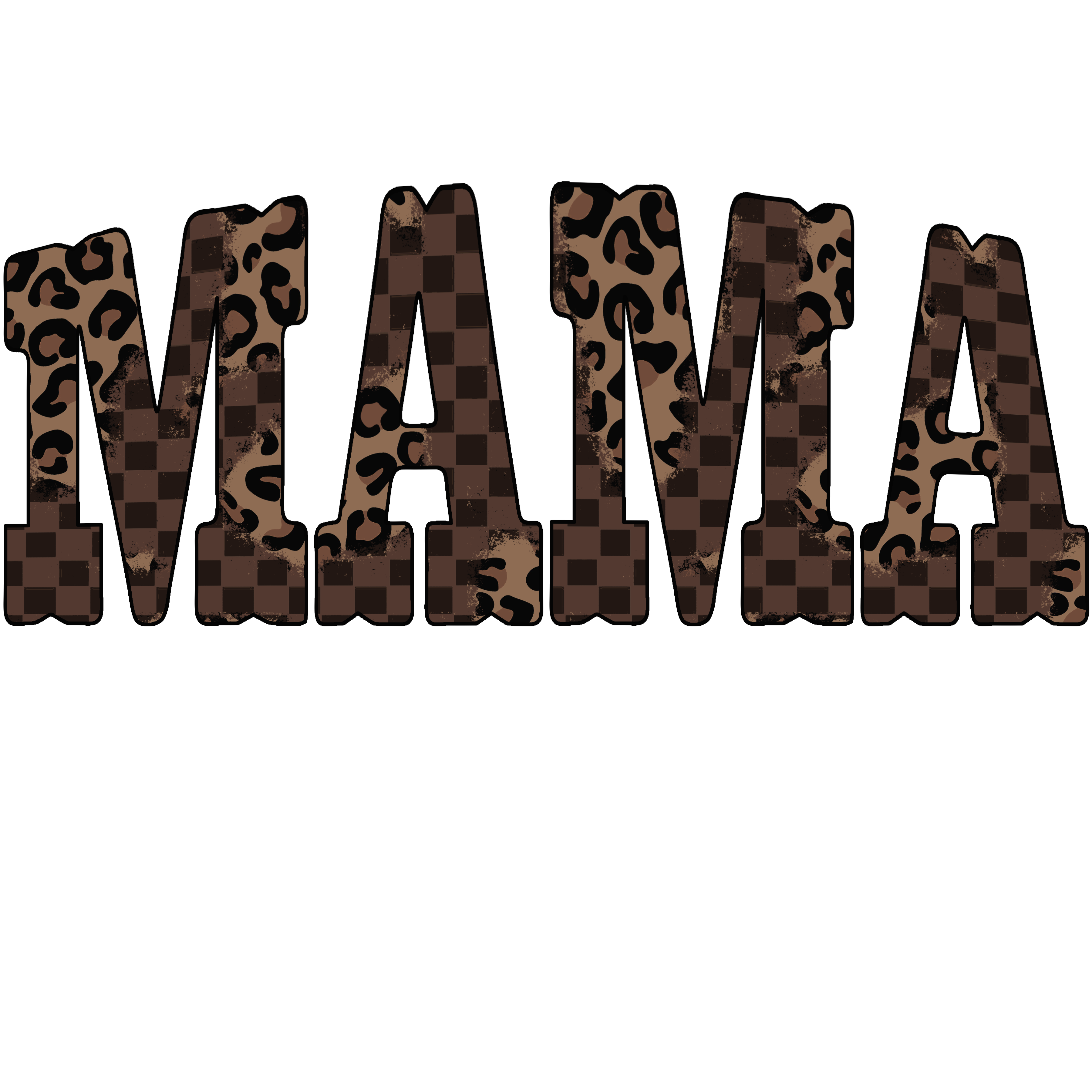 Randomness 1014 - Mama Checkered Cheetah