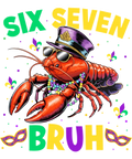 Mardi Gras 662 - Mardi Gras Six Seven Bruh Crawfish Meme Men Women Kid Sweatshirt