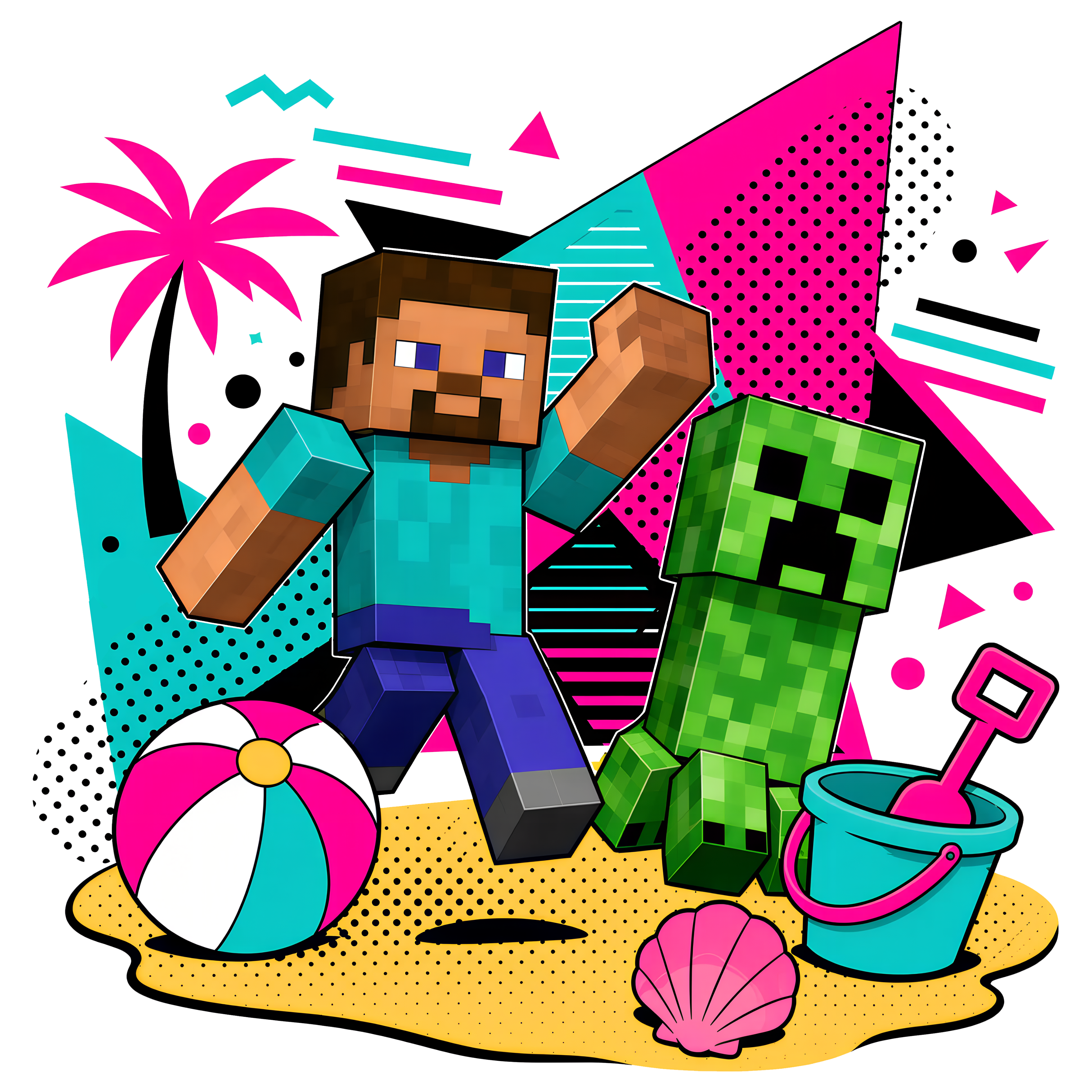 Randomness 1116 - Minecraft Retro Summer