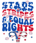 4th of July 431 - Or 04062025 Vtn Stars Stripes And Equal Rights Feminist 4th Of July