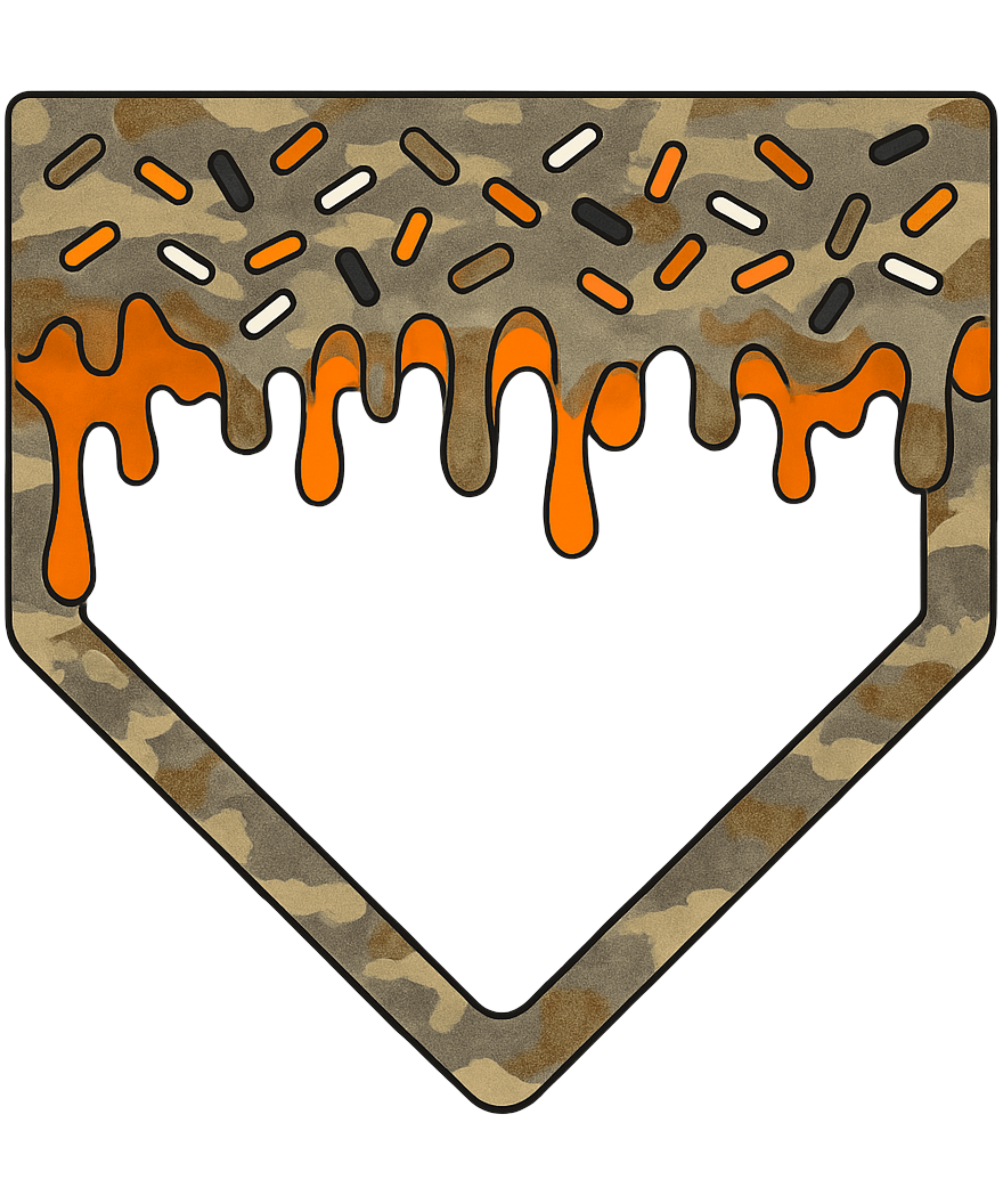 Randomness 424 - Camo Ice Cream Baseball Drip