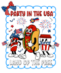 4th of July 482 - Or 24052025 Nhuy Coquette Bow Frame Party In The Usa Land Of The Free 4th Of July America