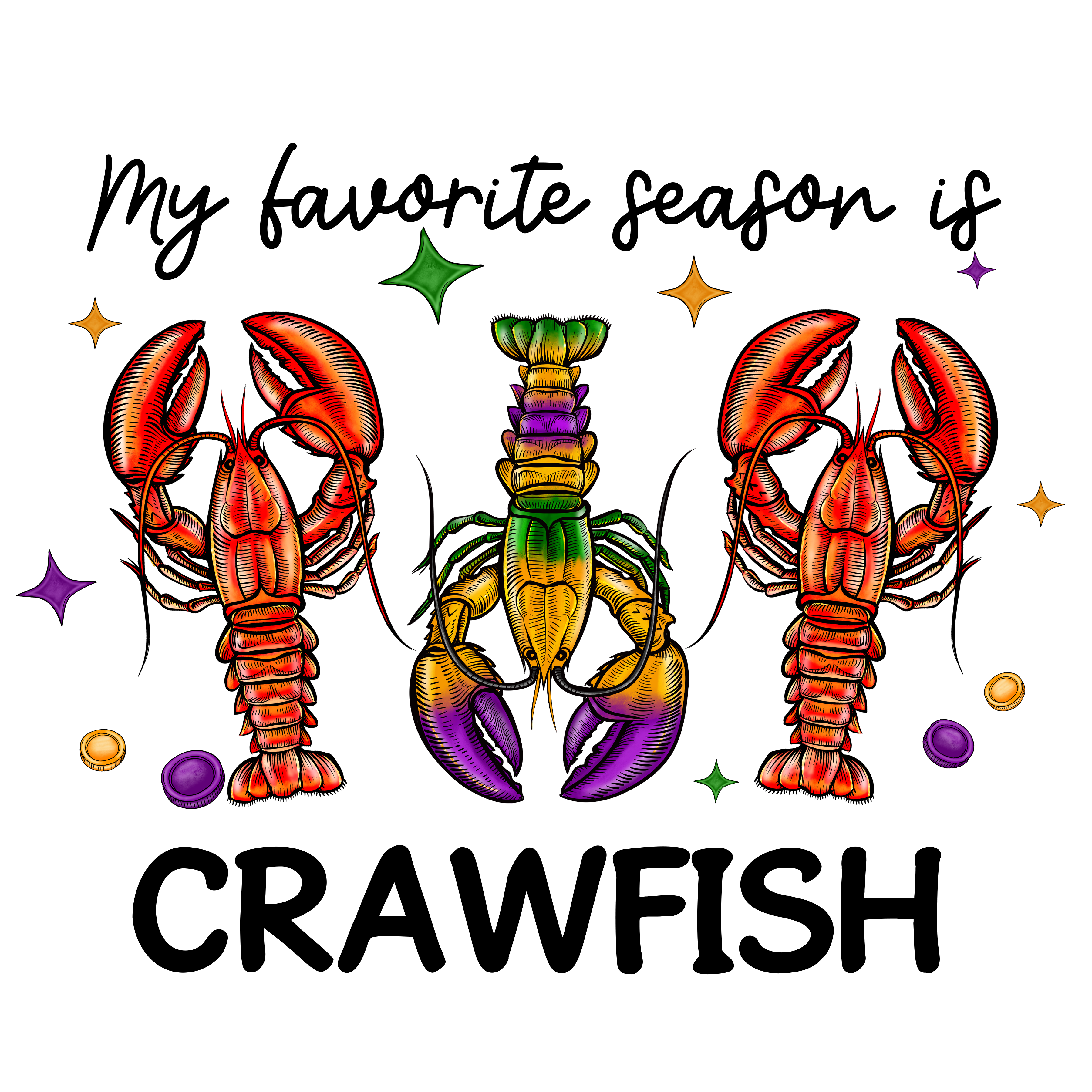Mardi Gras 572 - Mardi Gras Bundle Crawfish