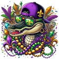 Mardi Gras 718 - Mardi Gras Gator Alligator Kids 112618918 Mardi Gras 6