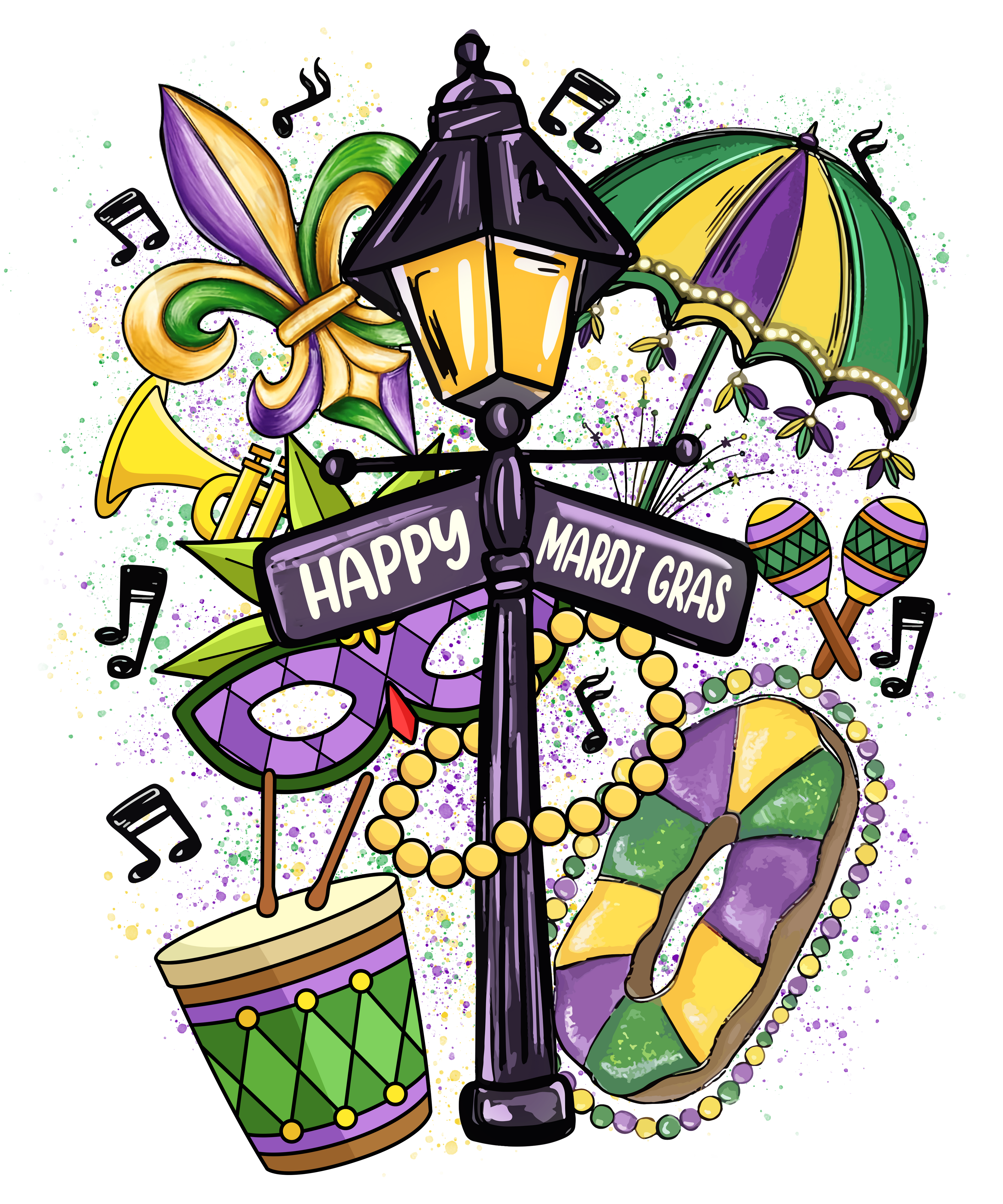 Mardi Gras 977 - Or 70  21122024 Vtn Vintage Mardi Gras