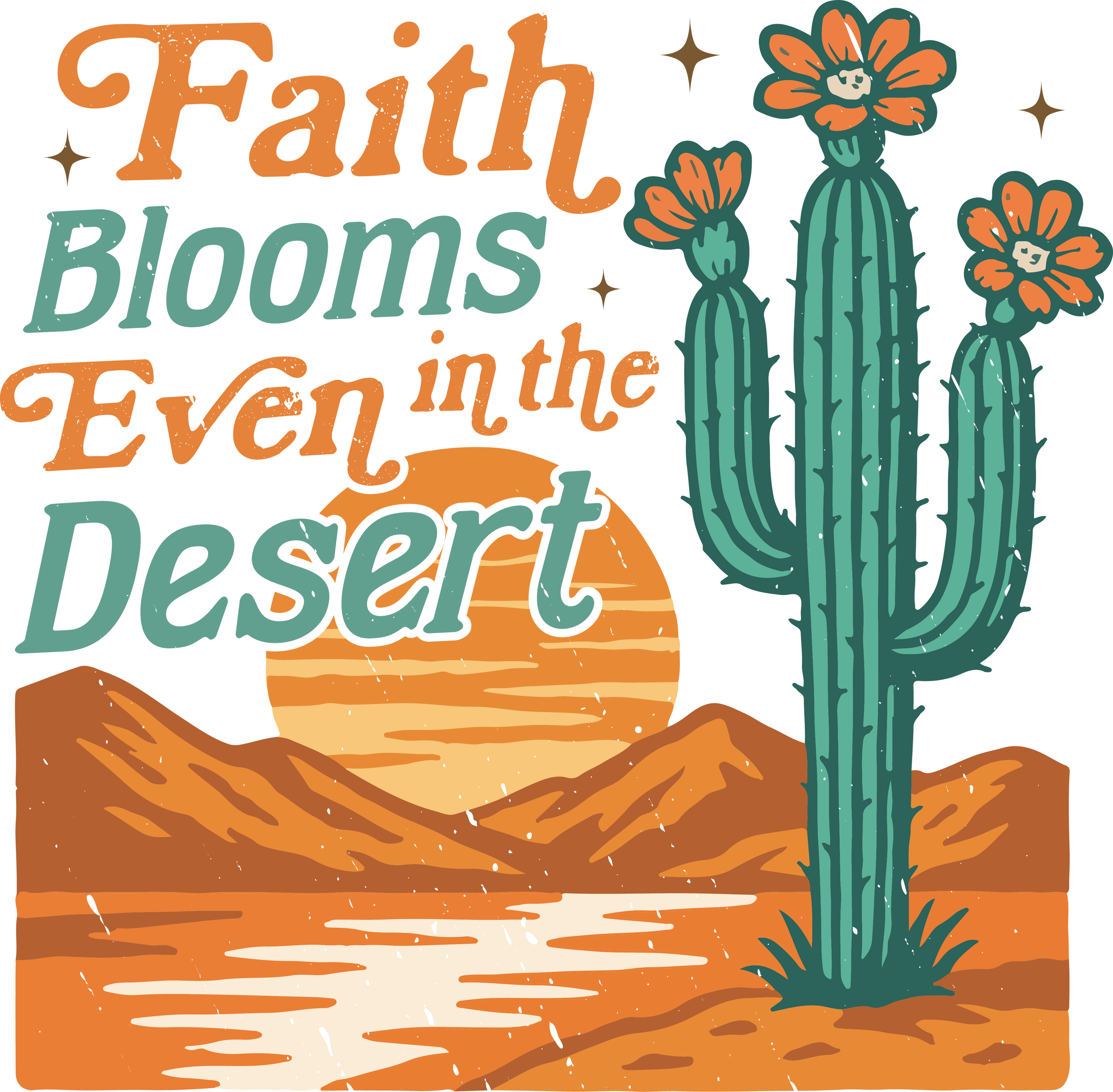 Christian 122 - Faith Blooms Even In The Desert