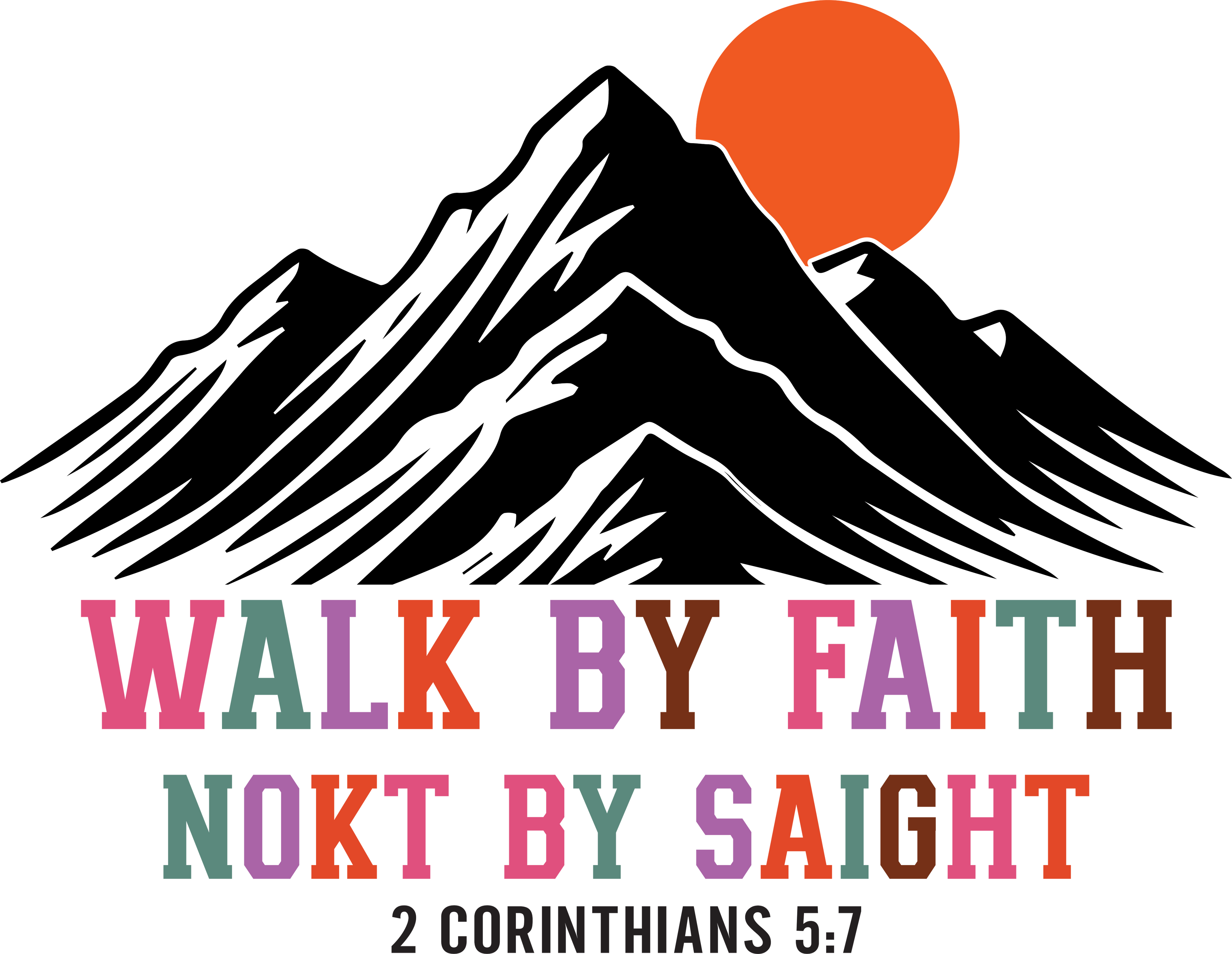 Christian 679 - Walk By Faith Nokt By Saight