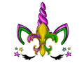 Mardi Gras 826 - Mardigrasunicorn