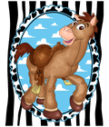 Randomness 1683 - Toy Story Horse Bullseye Lines