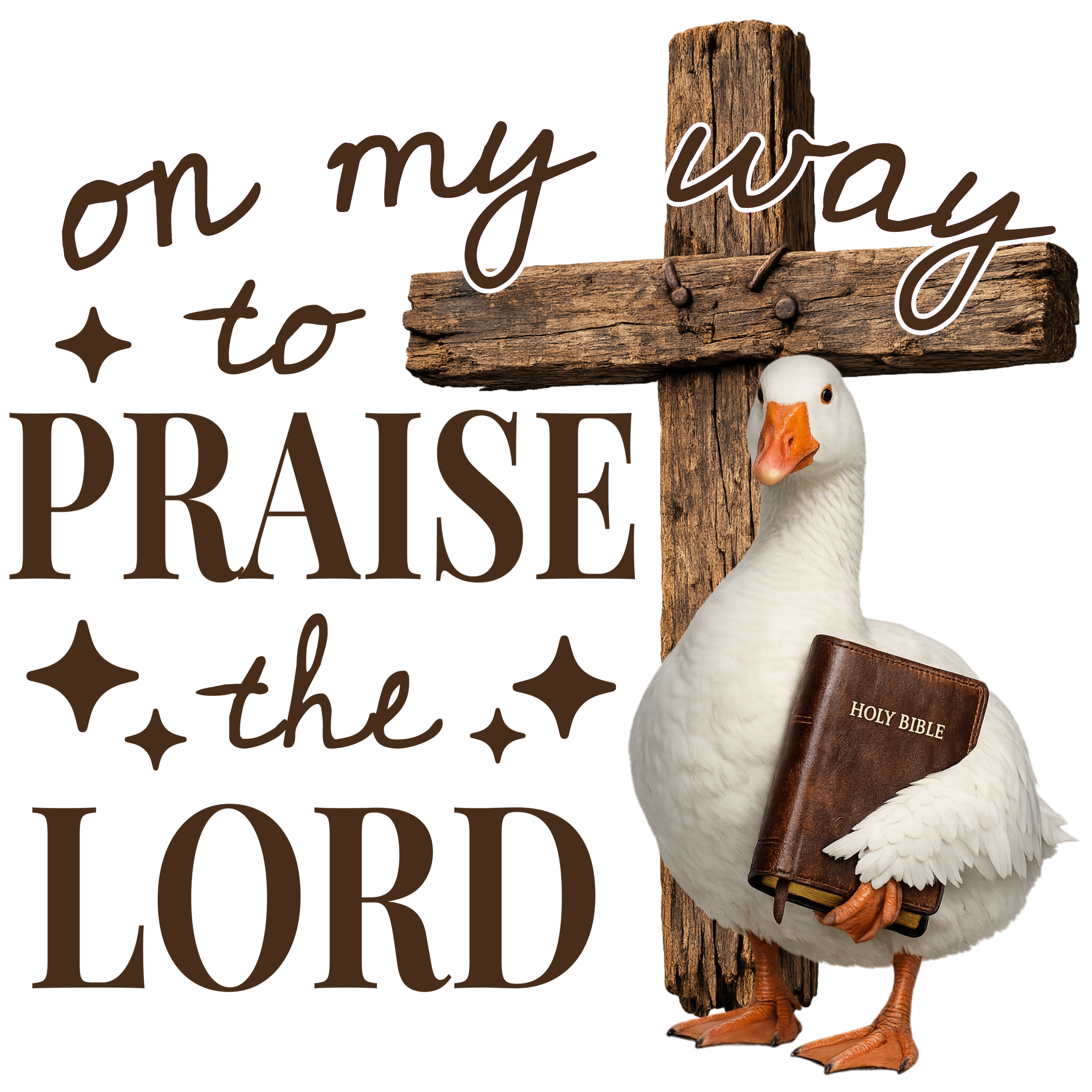 Randomness 1354 - Praise The Lord Goose