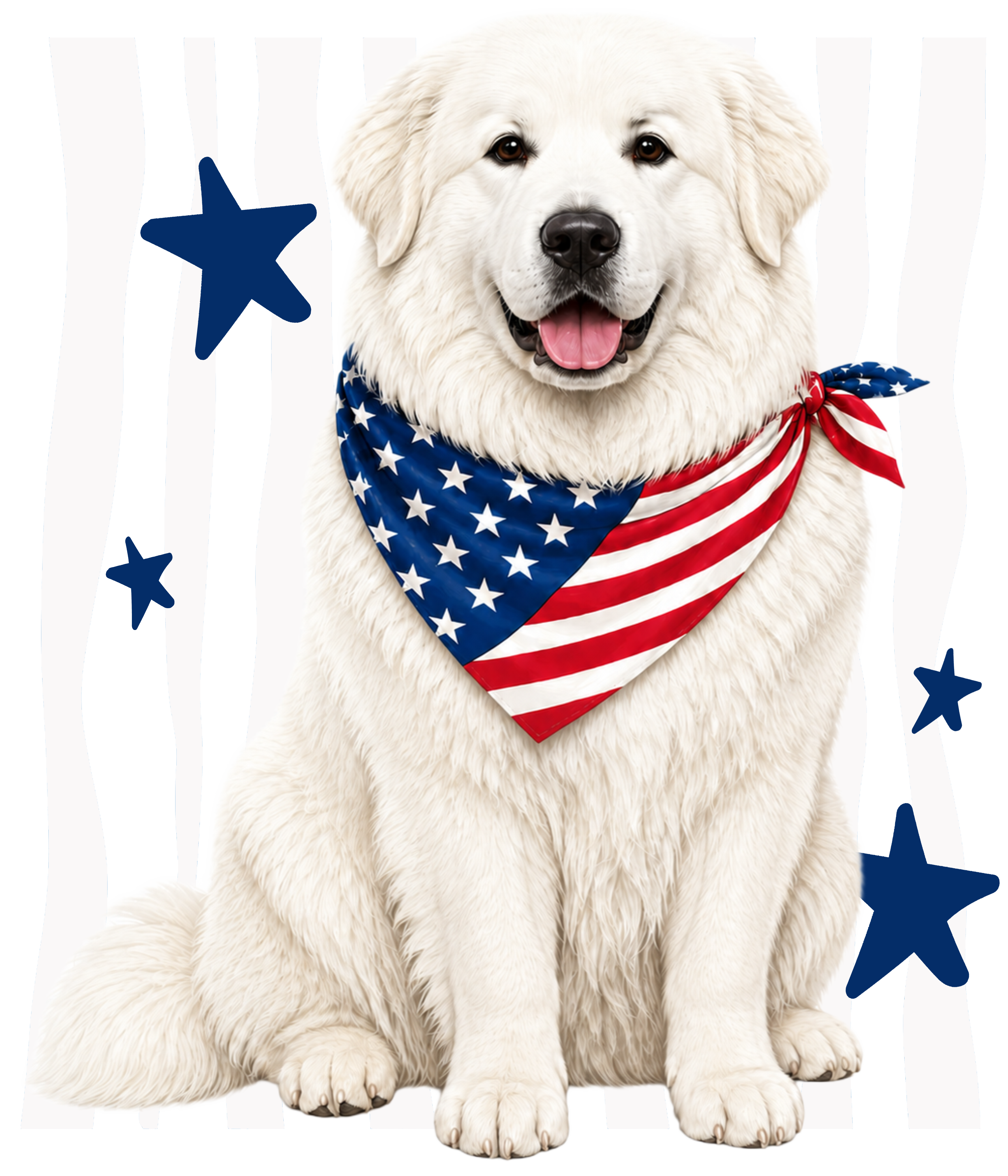 Randomness 792 - Great Pyrenees  Front