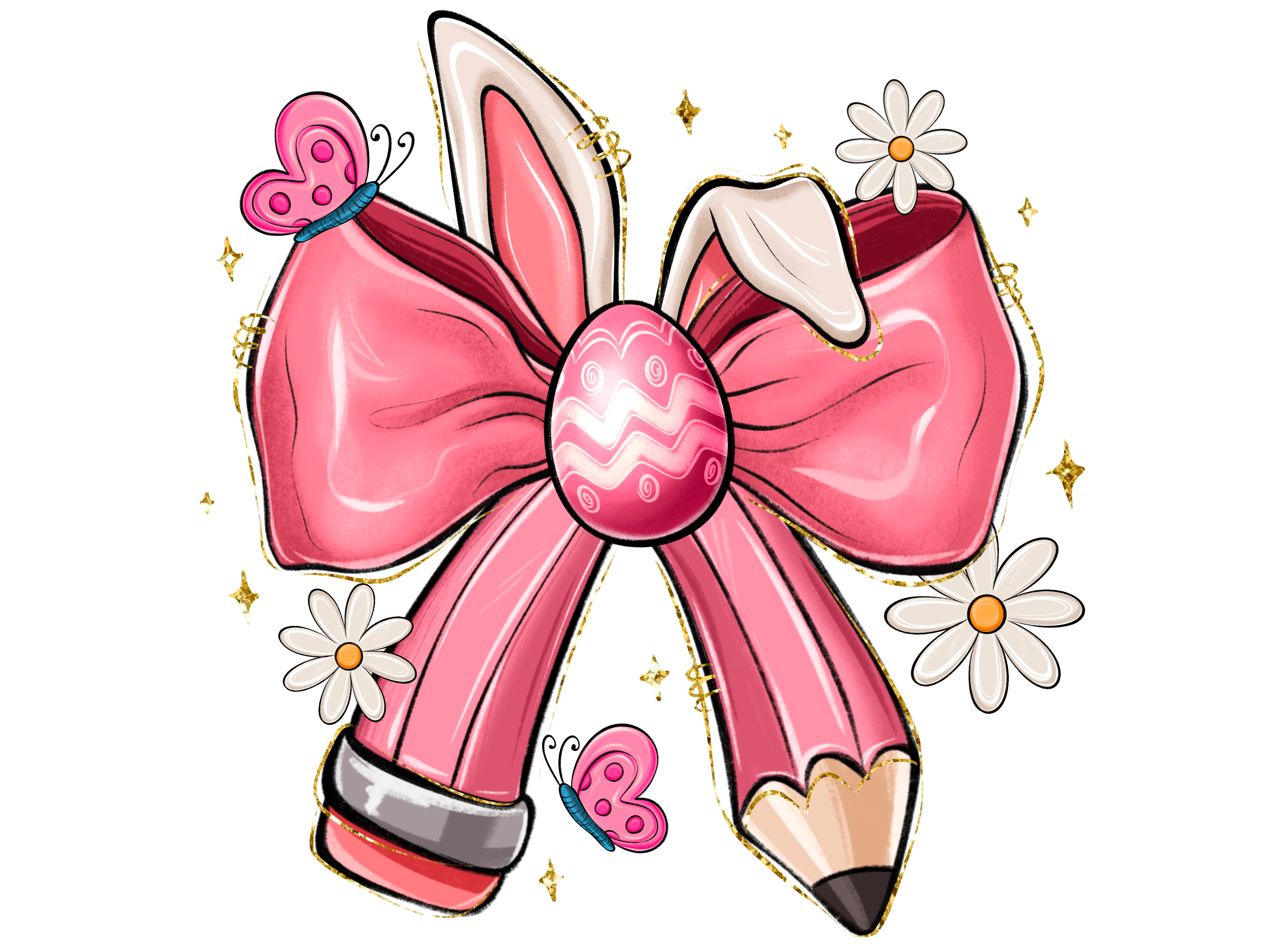Teacher 225 - Easterteacherbow
