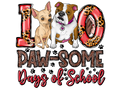 Teacher 45 - 100pawsomedaysofschool