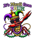 Mardi Gras 840 - Merch It S Mardi Gras Bruh Dabbing Crawfish Carnival Kid Men Women Long Sleeve T Shirt