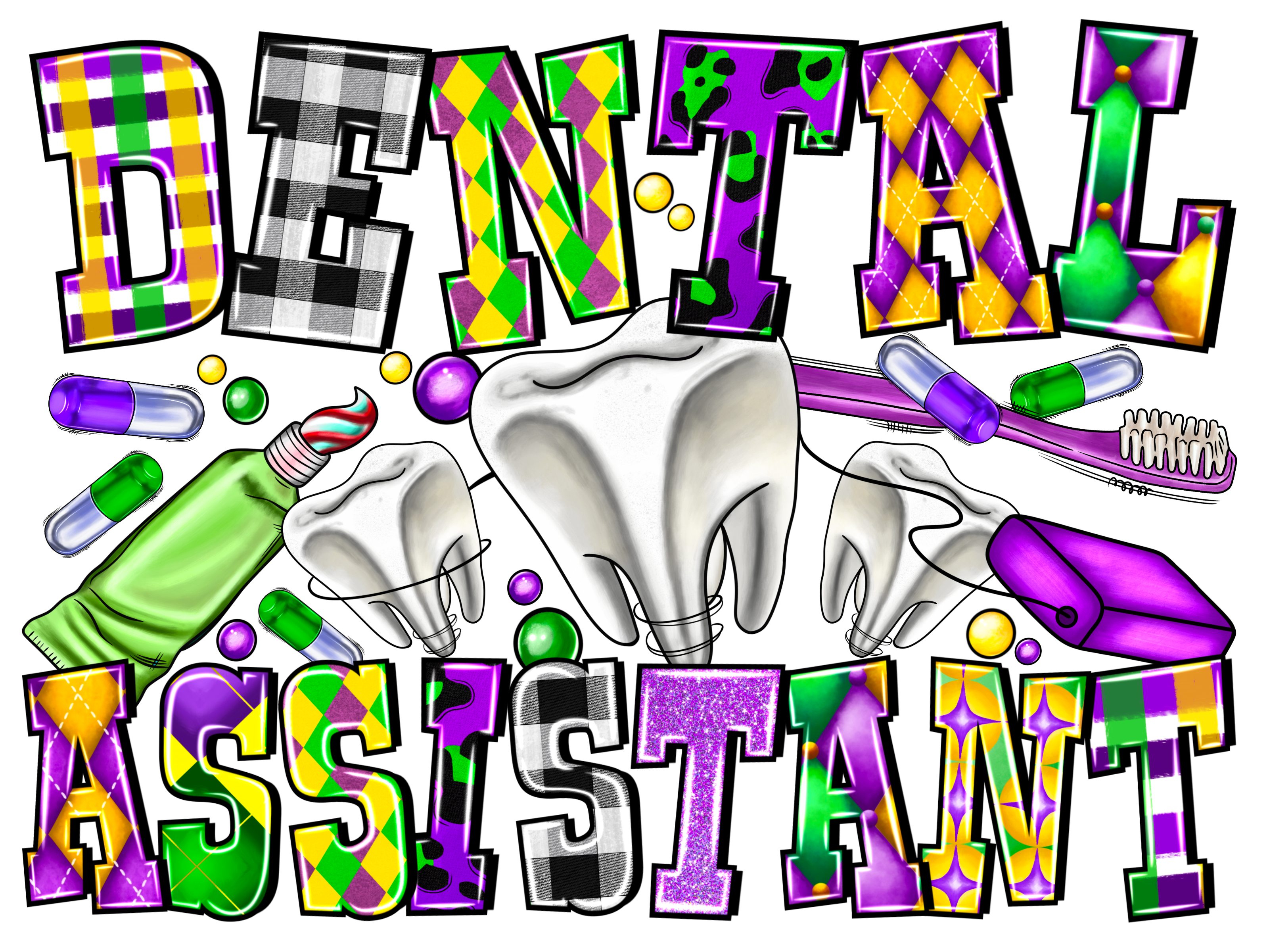 Mardi Gras 364 - Dentalassistant