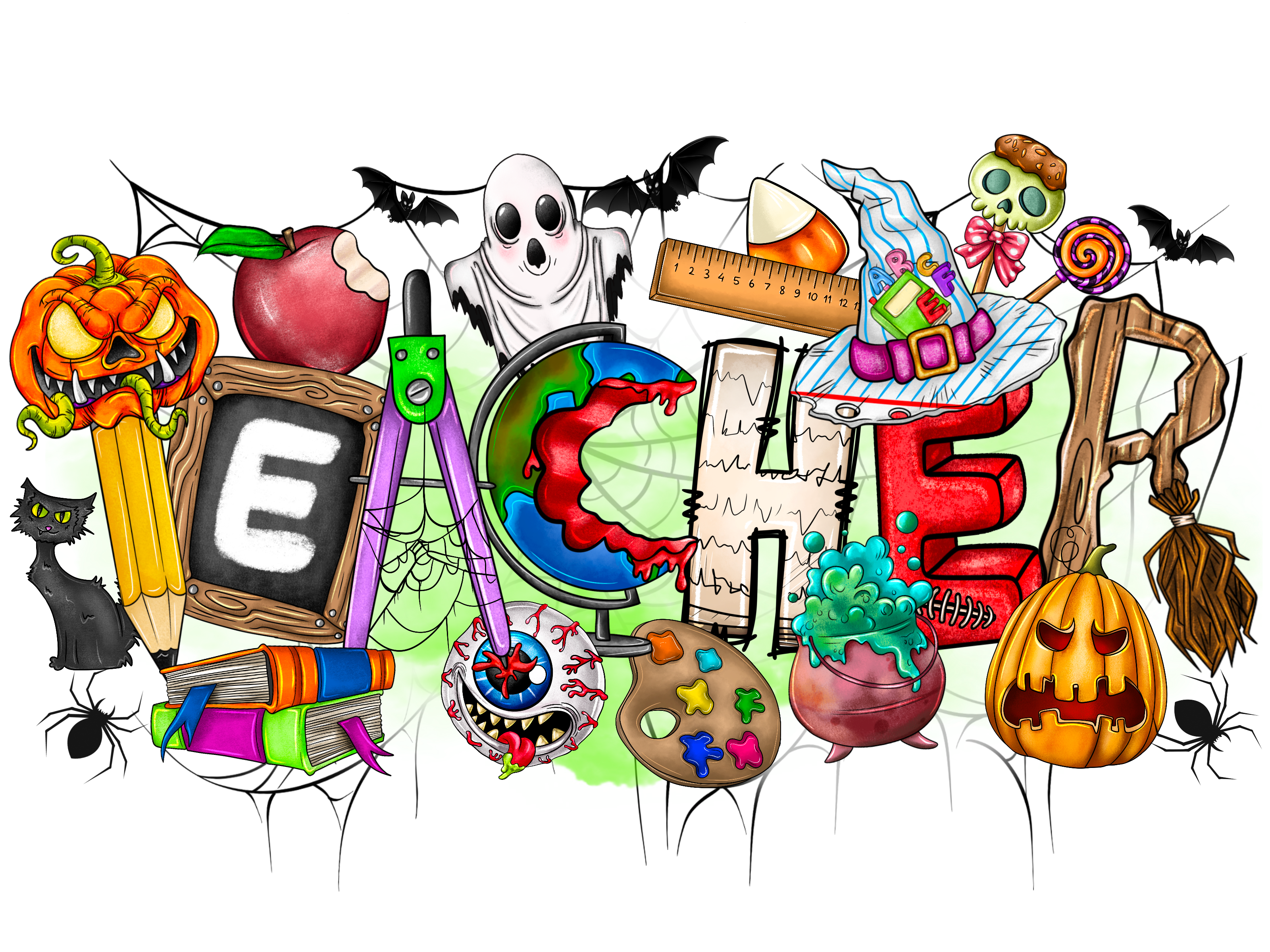Teacher 299 - Halloweenteacher