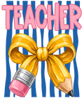 Randomness 1615 - Teacher Bow Pencil