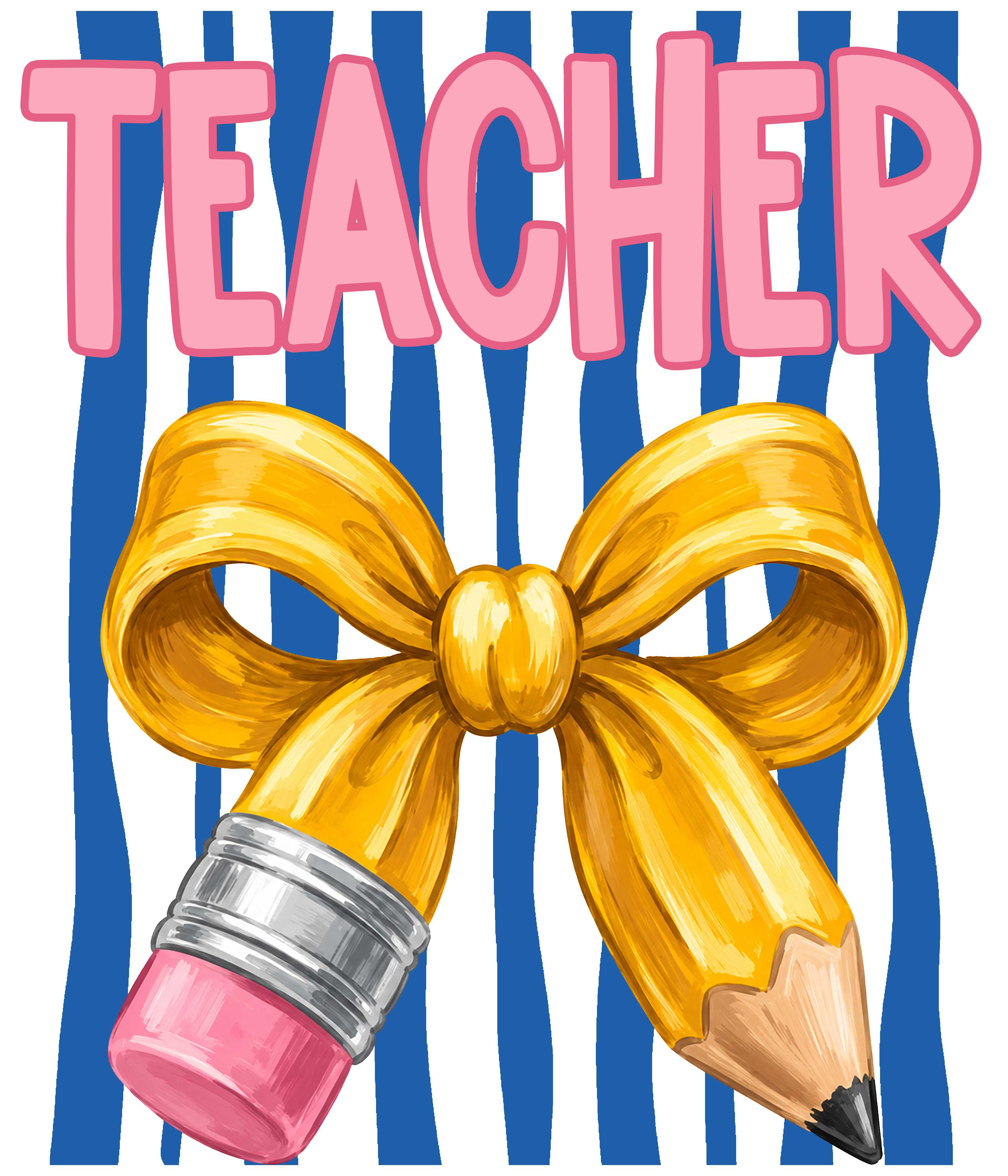 Randomness 1615 - Teacher Bow Pencil