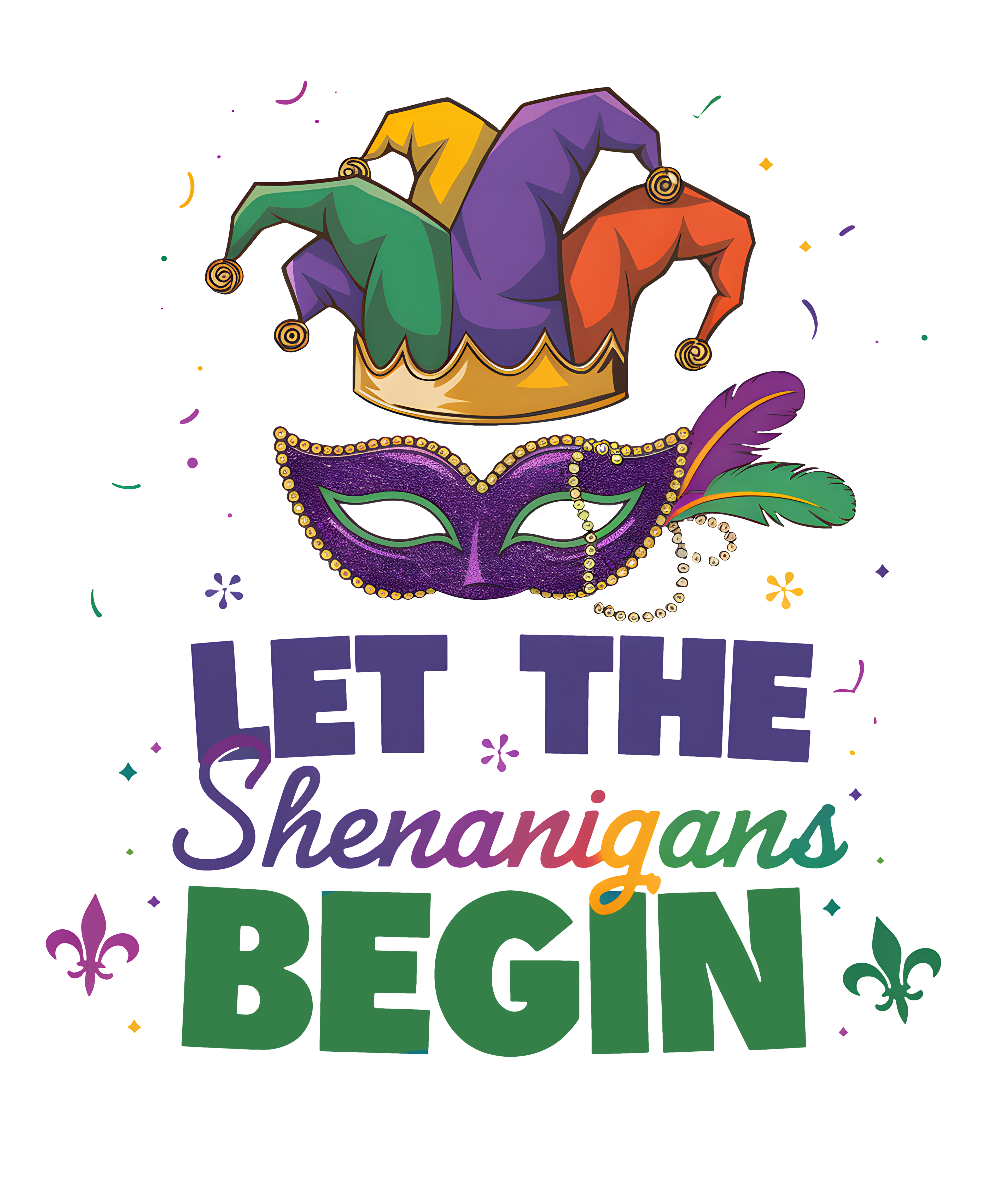 Mardi Gras 705 - Mardi Gras Bundle Sublimation 110971873 Qb Md28112420  Shenanigans Begin Sublimation