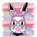 Easter 10 - Bunny With Glasses